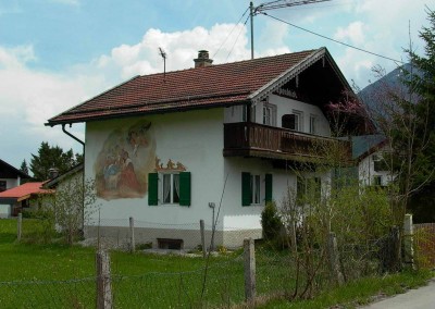 alpenblicke vor dem Umbau